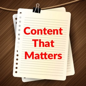 content-that-matters